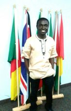 Happyboy repping Ghana